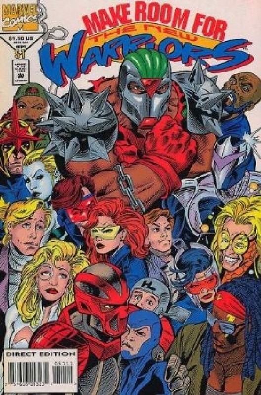 Cover of New Warriors (Vol 1) #51. One of 250,000 Vintage American Comics on sale from Krypton!