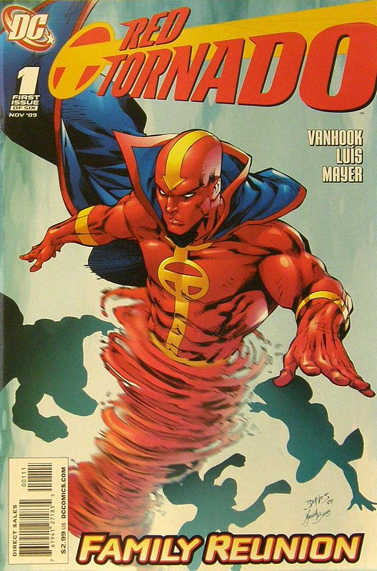 Cover of Red Tornado (2009 Ltd) #1. One of 250,000 Vintage American Comics on sale from Krypton!
