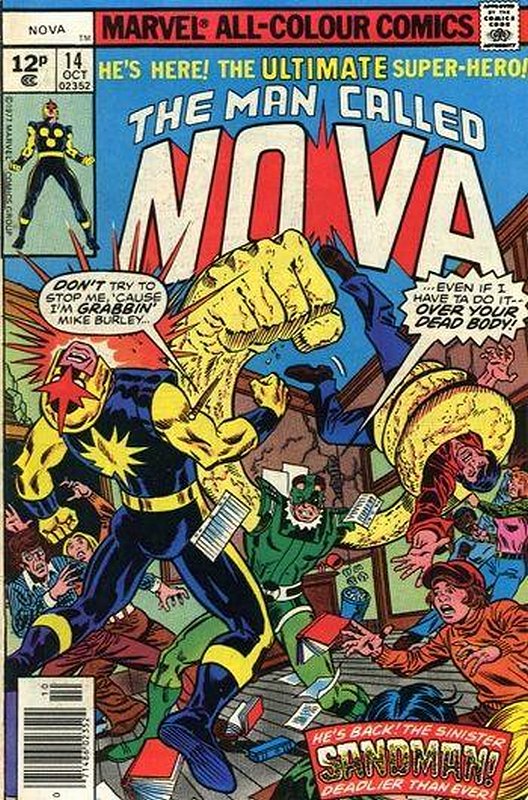 Cover of Nova (Vol 1) #14. One of 250,000 Vintage American Comics on sale from Krypton!