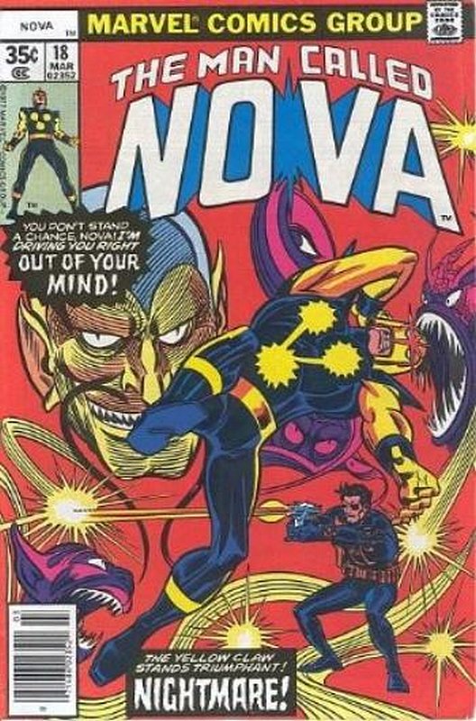 Cover of Nova (Vol 1) #18. One of 250,000 Vintage American Comics on sale from Krypton!