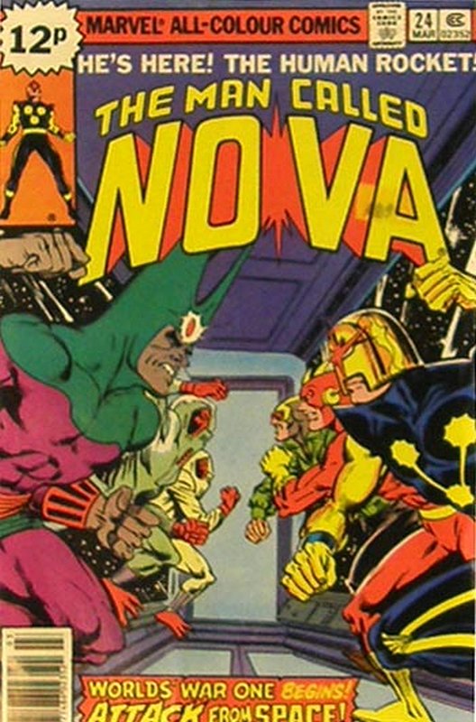 Cover of Nova (Vol 1) #24. One of 250,000 Vintage American Comics on sale from Krypton!
