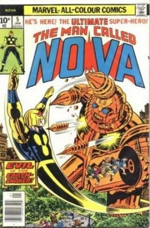 Cover of Nova (Vol 1) #5. One of 250,000 Vintage American Comics on sale from Krypton!