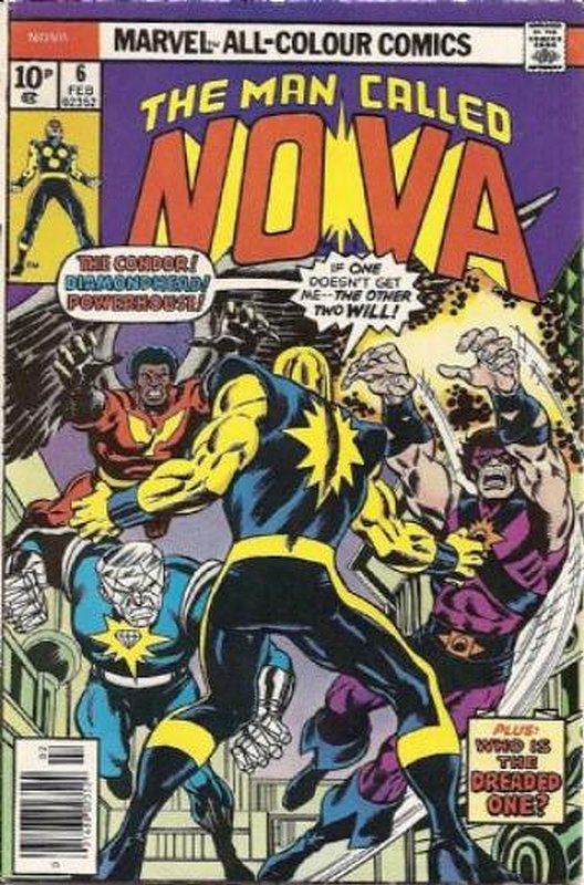 Cover of Nova (Vol 1) #6. One of 250,000 Vintage American Comics on sale from Krypton!