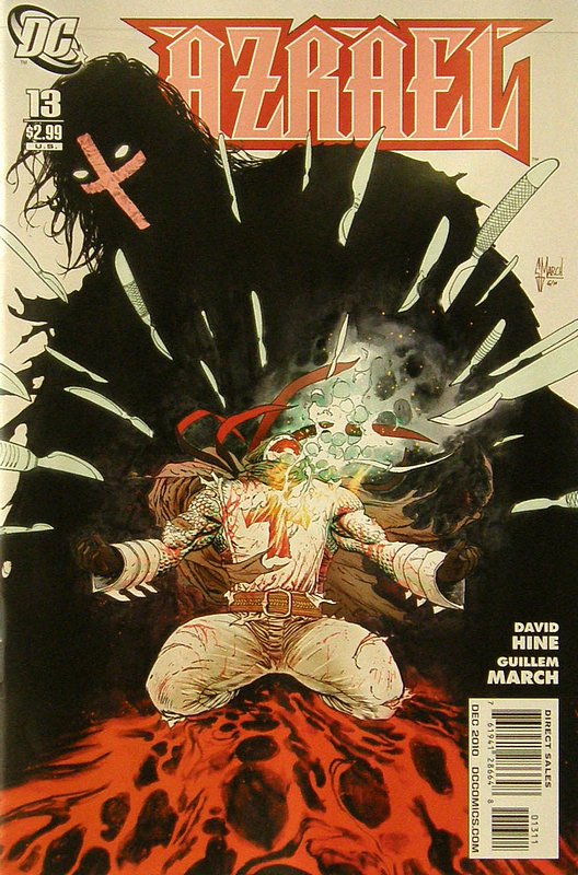 Cover of Azrael (Vol 2) #13. One of 250,000 Vintage American Comics on sale from Krypton!