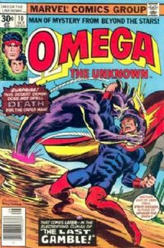 Cover of Omega The Unknown (Vol 1) #10. One of 250,000 Vintage American Comics on sale from Krypton!