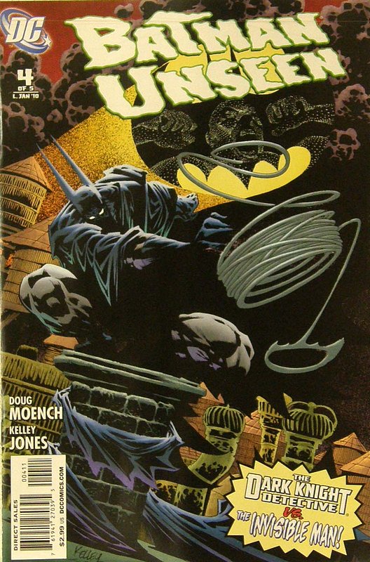Cover of Batman: The Unseen (2009 Ltd) #4. One of 250,000 Vintage American Comics on sale from Krypton!