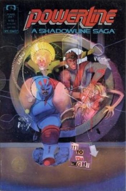 Cover of Powerline: Shadow Line Saga (Vol 1) #1. One of 250,000 Vintage American Comics on sale from Krypton!
