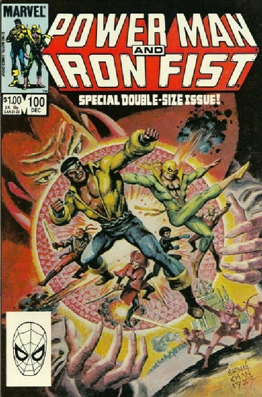 Cover of Powerman & Iron Fist (Vol 1) #100. One of 250,000 Vintage American Comics on sale from Krypton!