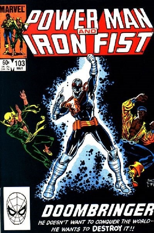 Cover of Powerman & Iron Fist (Vol 1) #103. One of 250,000 Vintage American Comics on sale from Krypton!