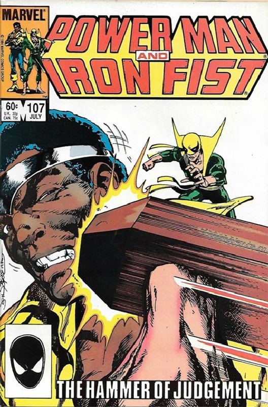 Cover of Powerman & Iron Fist (Vol 1) #107. One of 250,000 Vintage American Comics on sale from Krypton!