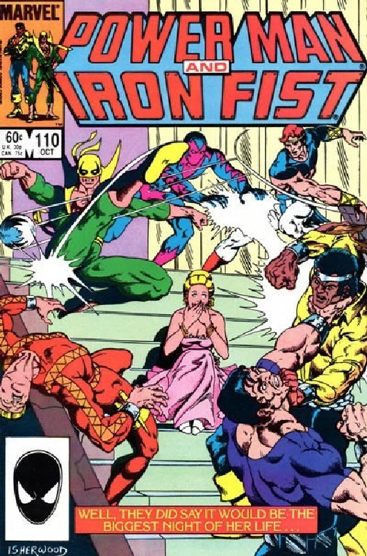 Cover of Powerman & Iron Fist (Vol 1) #110. One of 250,000 Vintage American Comics on sale from Krypton!
