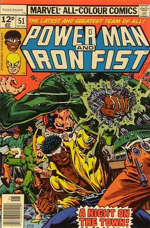 Cover of Powerman & Iron Fist (Vol 1) #51. One of 250,000 Vintage American Comics on sale from Krypton!