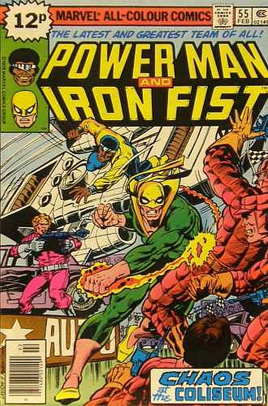 Cover of Powerman & Iron Fist (Vol 1) #55. One of 250,000 Vintage American Comics on sale from Krypton!