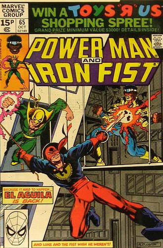 Cover of Powerman & Iron Fist (Vol 1) #65. One of 250,000 Vintage American Comics on sale from Krypton!