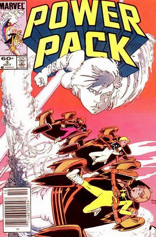 Cover of Power Pack (Vol 1) #3. One of 250,000 Vintage American Comics on sale from Krypton!