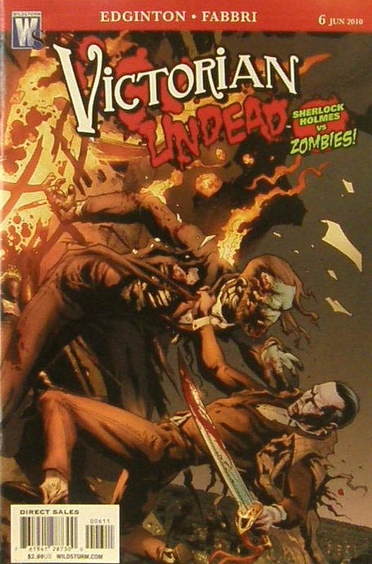 Cover of Victorian Undead #6. One of 250,000 Vintage American Comics on sale from Krypton!