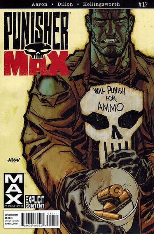 Cover of Punisher Max (Vol 2) #17. One of 250,000 Vintage American Comics on sale from Krypton!