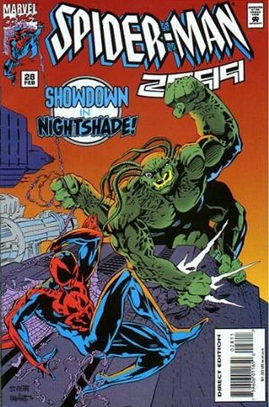 Cover of Spider-Man 2099 (Vol 1) #28. One of 250,000 Vintage American Comics on sale from Krypton!