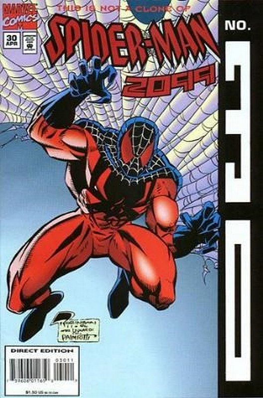 Cover of Spider-Man 2099 (Vol 1) #30. One of 250,000 Vintage American Comics on sale from Krypton!