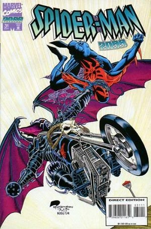 Cover of Spider-Man 2099 (Vol 1) #31. One of 250,000 Vintage American Comics on sale from Krypton!
