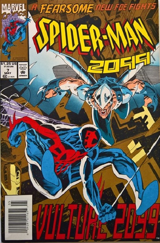 Cover of Spider-Man 2099 (Vol 1) #7. One of 250,000 Vintage American Comics on sale from Krypton!