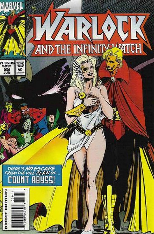 Cover of Warlock (Vol 2) and the Inifinity Watch #29. One of 250,000 Vintage American Comics on sale from Krypton!
