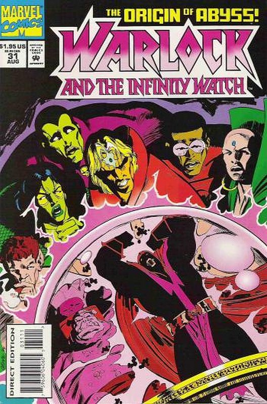 Cover of Warlock (Vol 2) and the Inifinity Watch #31. One of 250,000 Vintage American Comics on sale from Krypton!