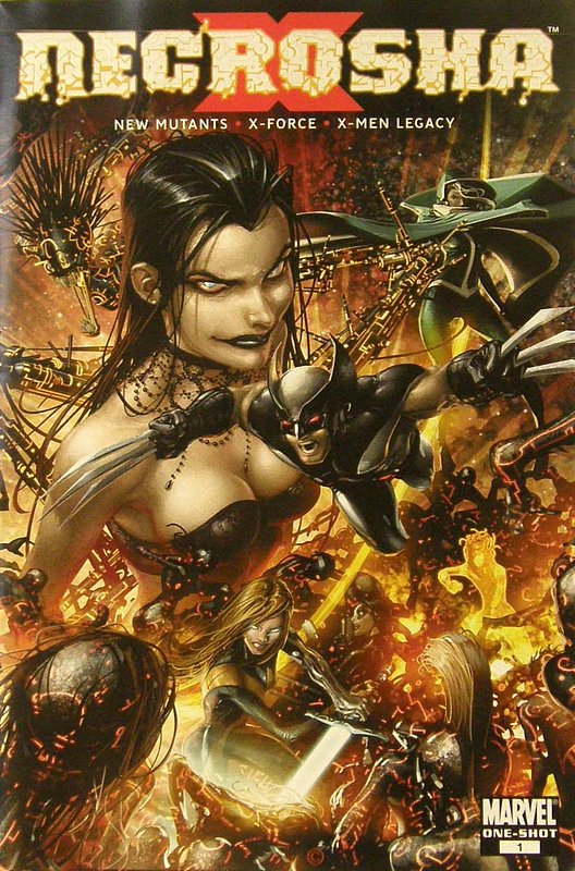 Cover of X-Necrosha (2009 One Shot) #1. One of 250,000 Vintage American Comics on sale from Krypton!