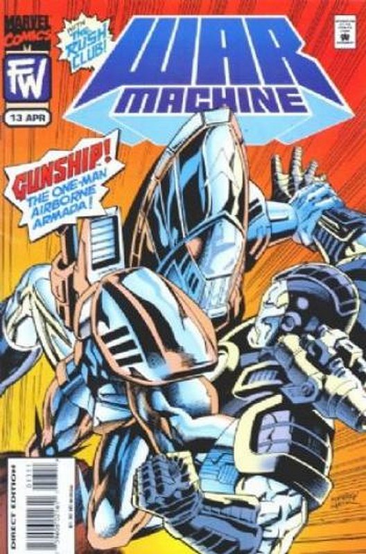 Cover of War Machine (Vol 1) #13. One of 250,000 Vintage American Comics on sale from Krypton!