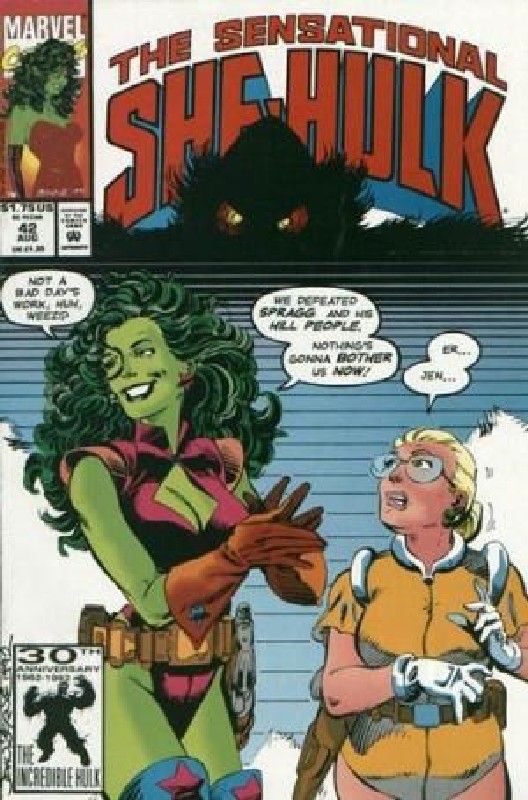 Cover of She-Hulk (Vol 2) The Sensational #42. One of 250,000 Vintage American Comics on sale from Krypton!