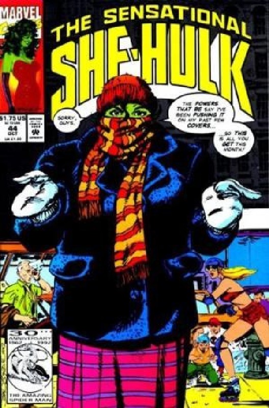 Cover of She-Hulk (Vol 2) The Sensational #44. One of 250,000 Vintage American Comics on sale from Krypton!