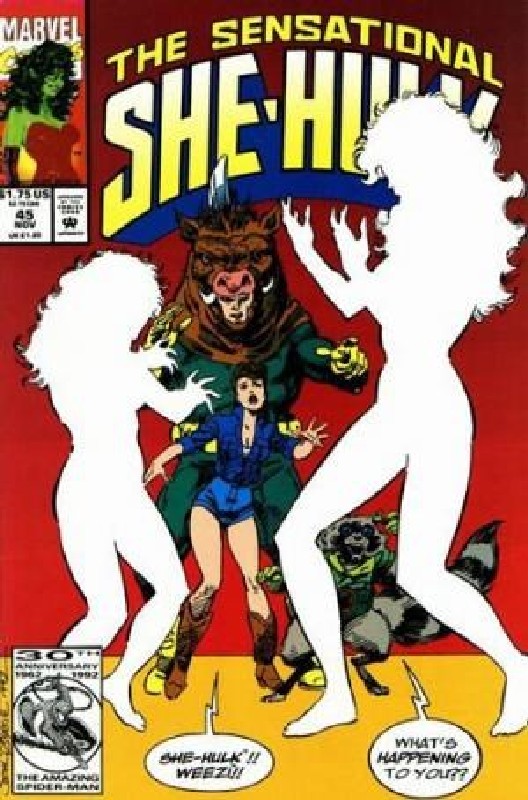 Cover of She-Hulk (Vol 2) The Sensational #45. One of 250,000 Vintage American Comics on sale from Krypton!
