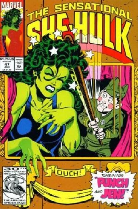 Cover of She-Hulk (Vol 2) The Sensational #47. One of 250,000 Vintage American Comics on sale from Krypton!