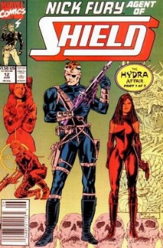 Cover of Nick Fury Agent of SHIELD (Vol 2) #12. One of 250,000 Vintage American Comics on sale from Krypton!