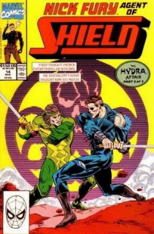 Cover of Nick Fury Agent of SHIELD (Vol 2) #14. One of 250,000 Vintage American Comics on sale from Krypton!