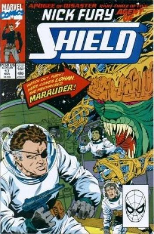 Cover of Nick Fury Agent of SHIELD (Vol 2) #17. One of 250,000 Vintage American Comics on sale from Krypton!