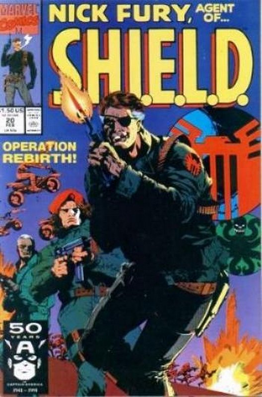 Cover of Nick Fury Agent of SHIELD (Vol 2) #20. One of 250,000 Vintage American Comics on sale from Krypton!