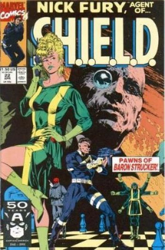 Cover of Nick Fury Agent of SHIELD (Vol 2) #22. One of 250,000 Vintage American Comics on sale from Krypton!
