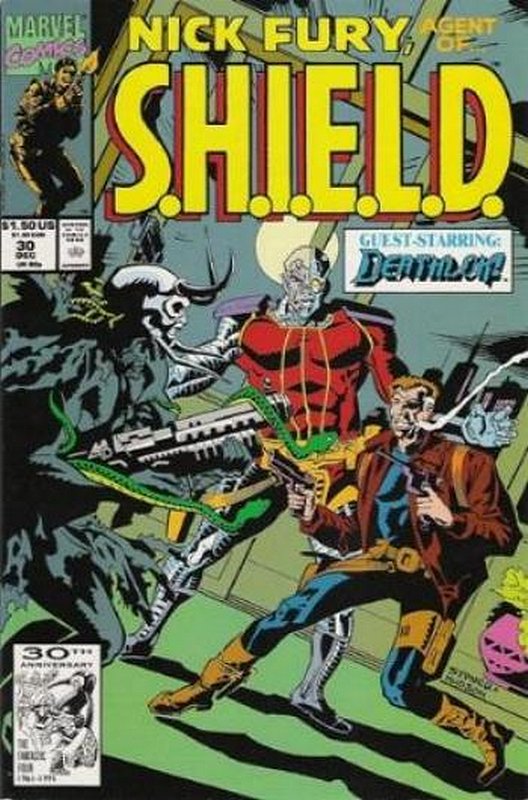 Cover of Nick Fury Agent of SHIELD (Vol 2) #30. One of 250,000 Vintage American Comics on sale from Krypton!