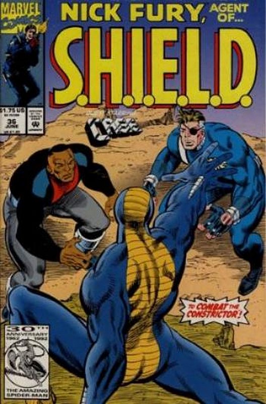 Cover of Nick Fury Agent of SHIELD (Vol 2) #36. One of 250,000 Vintage American Comics on sale from Krypton!