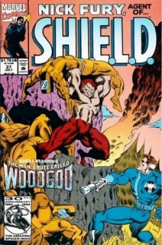 Cover of Nick Fury Agent of SHIELD (Vol 2) #37. One of 250,000 Vintage American Comics on sale from Krypton!