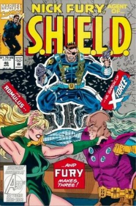 Cover of Nick Fury Agent of SHIELD (Vol 2) #46. One of 250,000 Vintage American Comics on sale from Krypton!