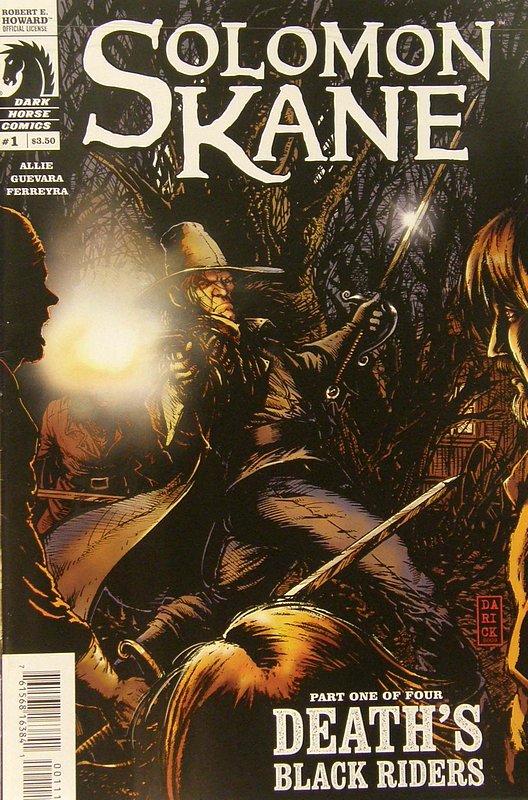 Cover of Solomon Kane: Deaths Black Riders (2010 Ltd) #1. One of 250,000 Vintage American Comics on sale from Krypton!