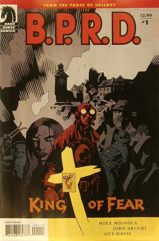 Cover of BPRD: King of Fear (2010 Ltd) #1. One of 250,000 Vintage American Comics on sale from Krypton!