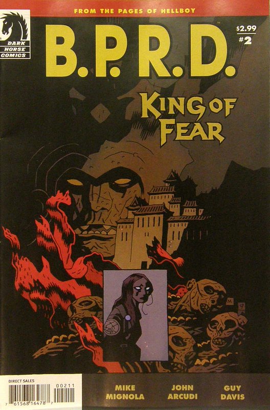 Cover of BPRD: King of Fear (2010 Ltd) #2. One of 250,000 Vintage American Comics on sale from Krypton!
