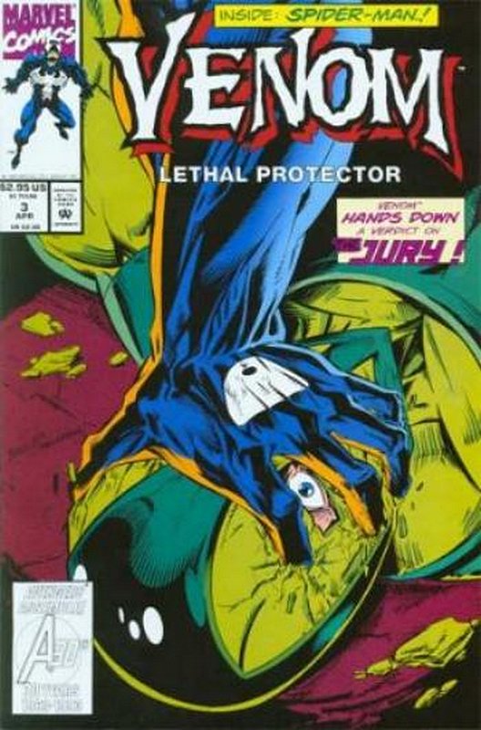 Cover of Venom: Lethal Protector (1993 Ltd) #3. One of 250,000 Vintage American Comics on sale from Krypton!