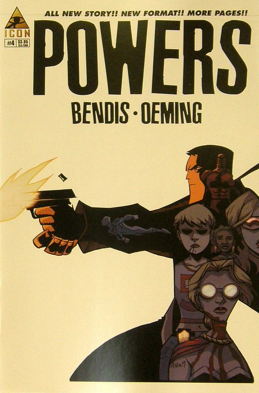 Cover of Powers (Vol 3) #4. One of 250,000 Vintage American Comics on sale from Krypton!