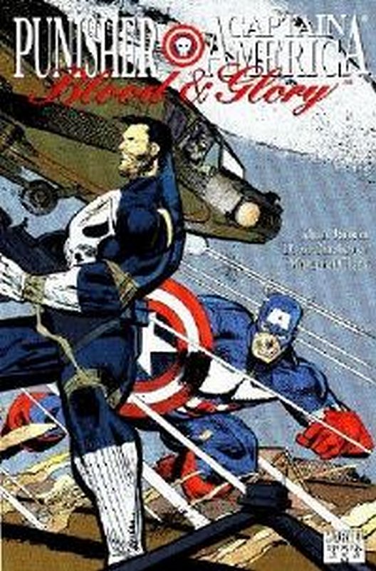Cover of Punisher & Captain America: Blood & Glory #3. One of 250,000 Vintage American Comics on sale from Krypton!