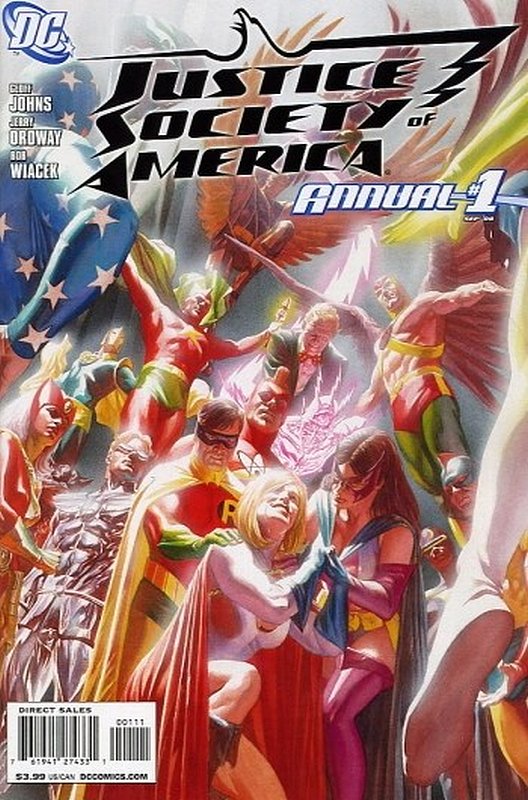Cover of Justice Society of America Annual (2010) #1. One of 250,000 Vintage American Comics on sale from Krypton!