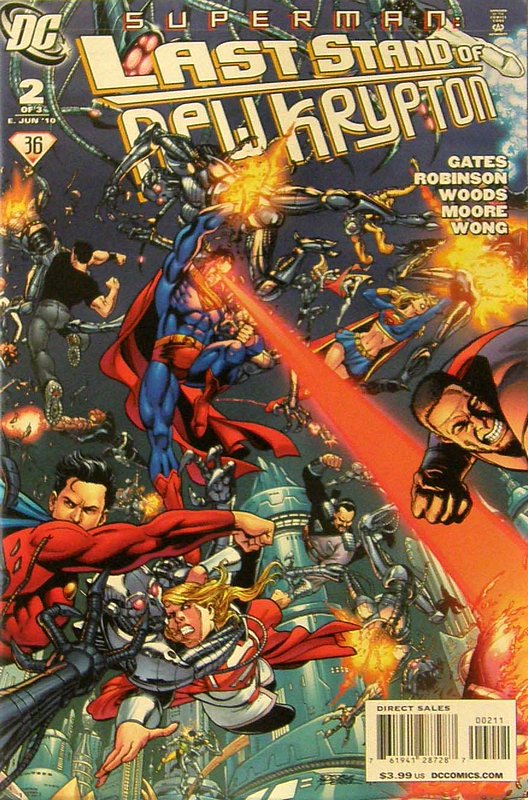 Cover of Superman: Last Stand of New Krypton (2010 Ltd) #2. One of 250,000 Vintage American Comics on sale from Krypton!